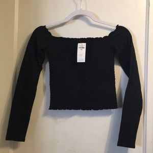 Scrunch Crop Top